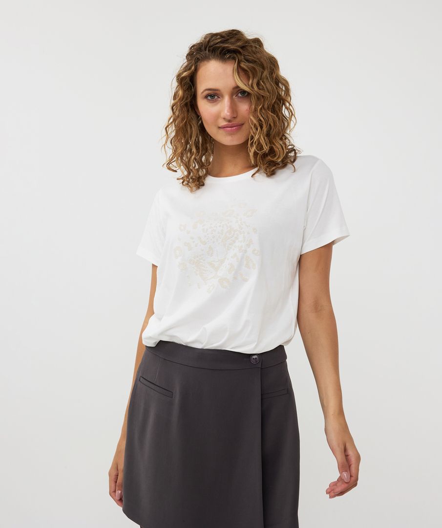 esqualo T-shirt animal caviar