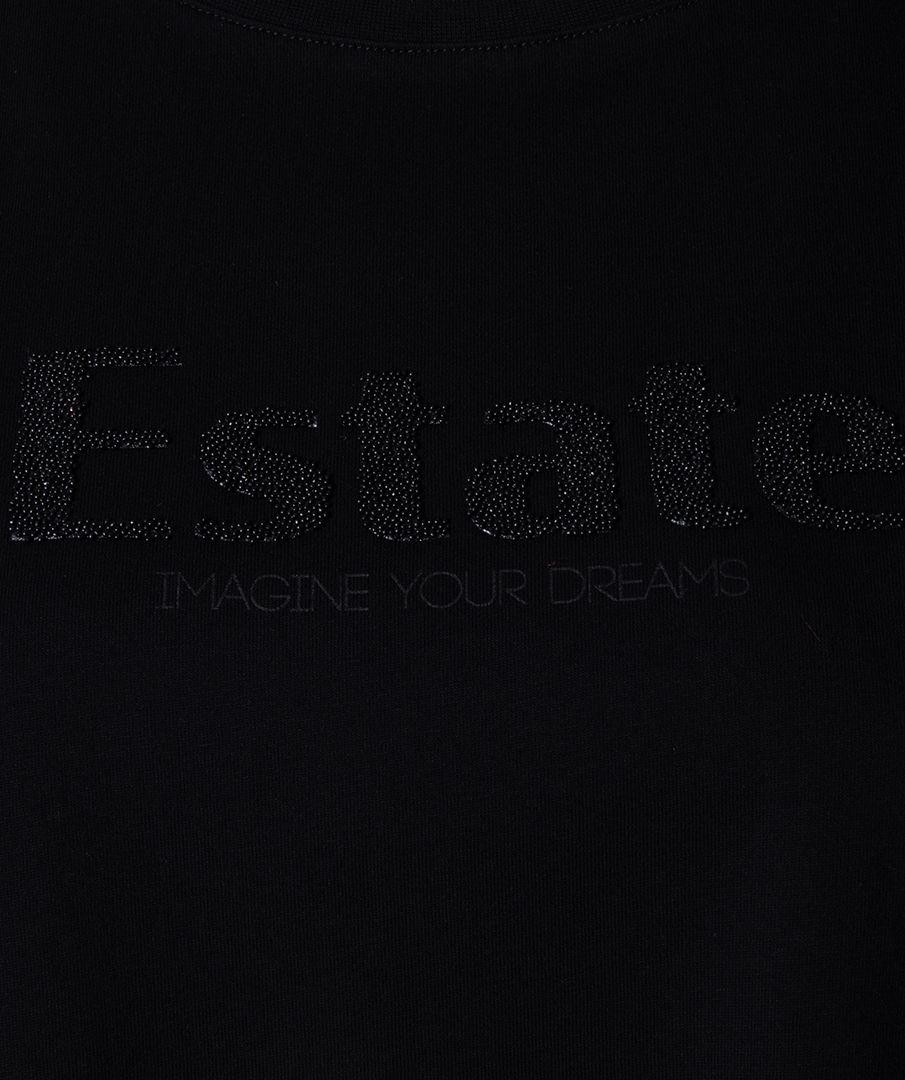 Esqualo T-shirt Caviar “Estate"