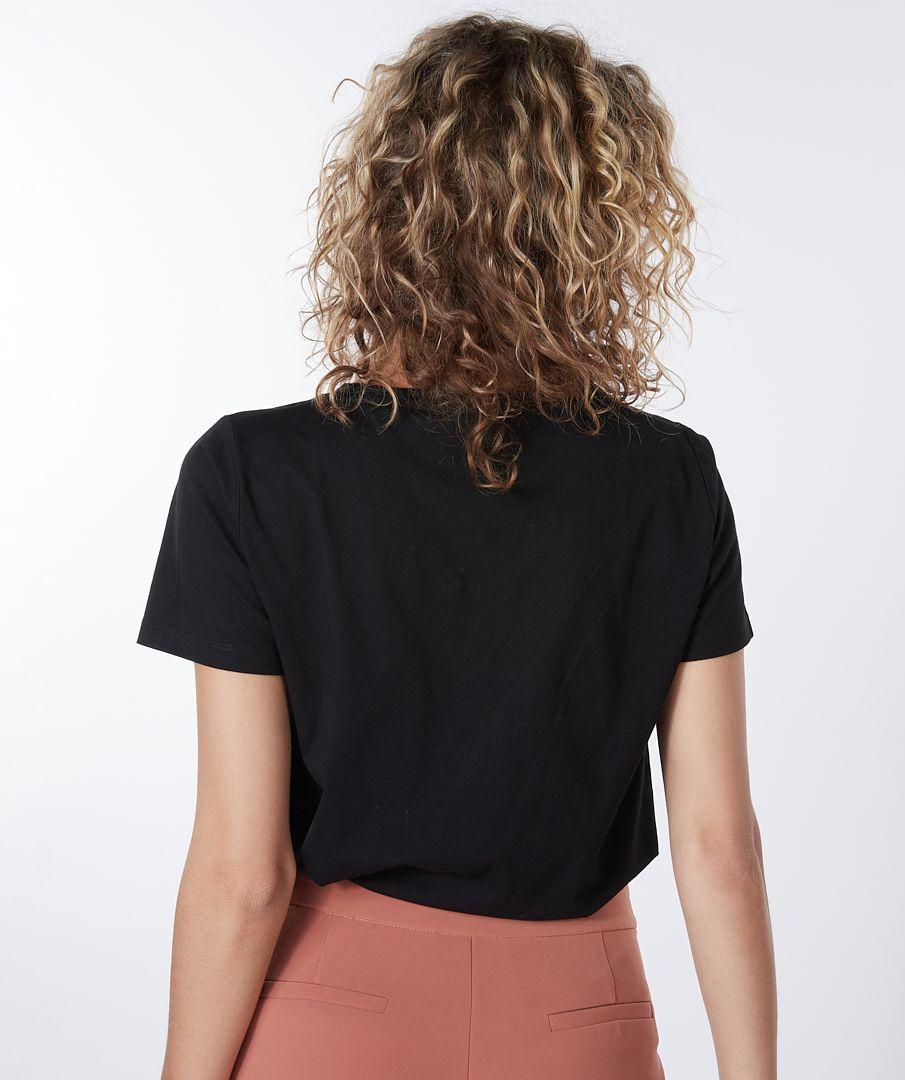 Esqualo T-shirt Foil "La Vie En Rose"