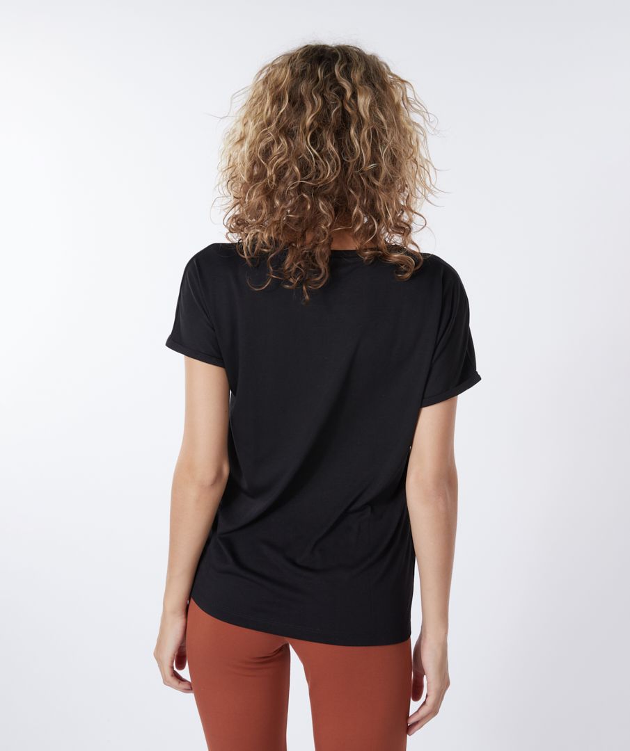Esqualo T-shirt Modal Print "Hideaway"