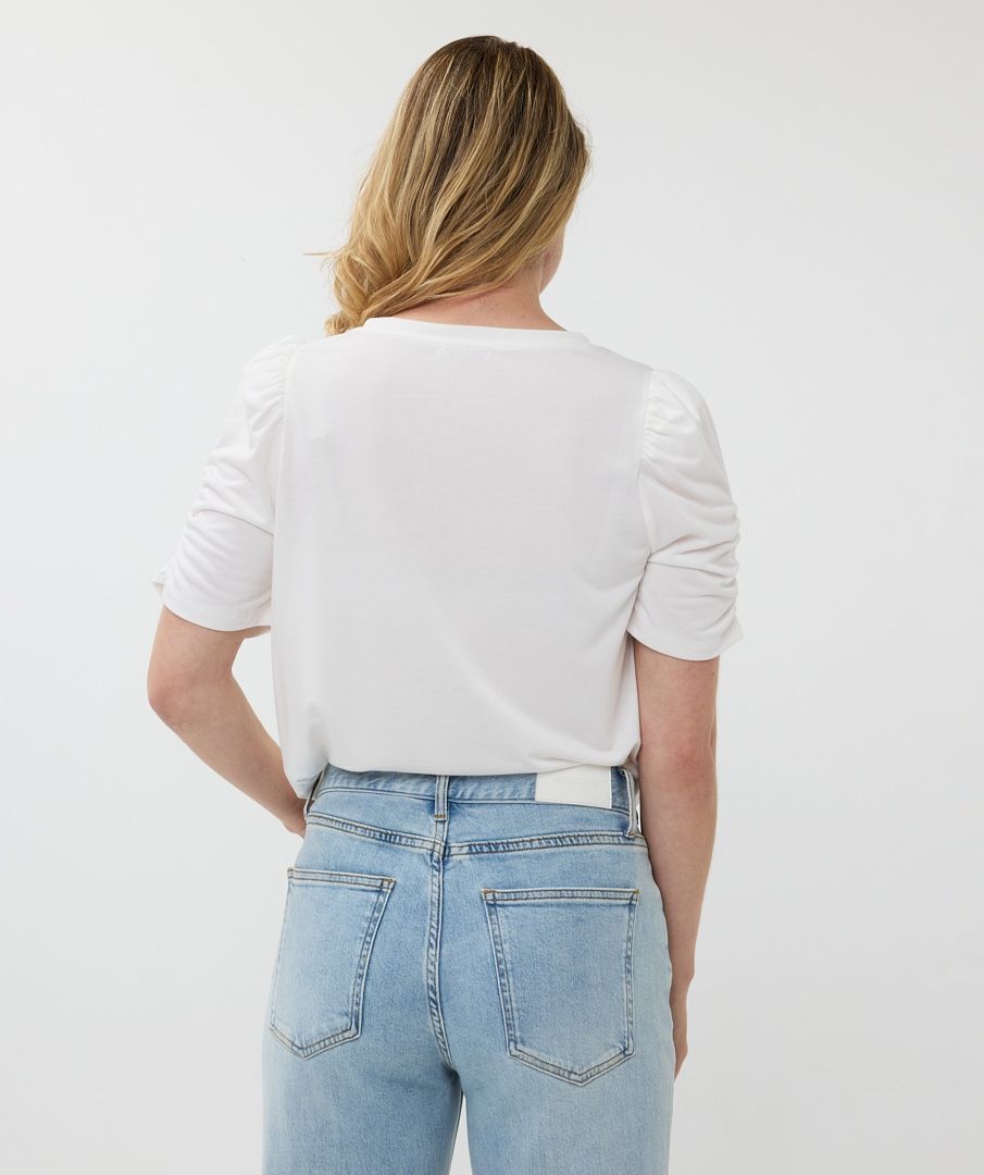 Esqualo T-shirt Puff Slve Modal