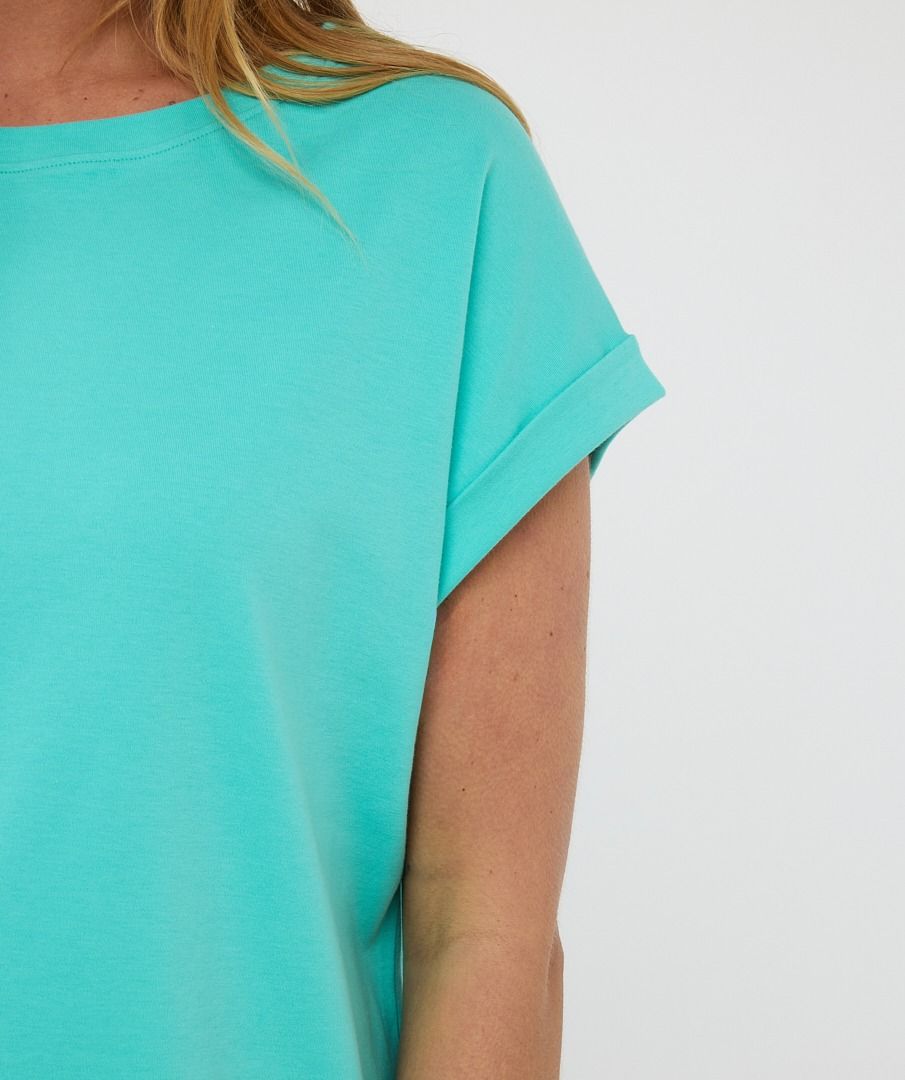 Esqualo T-shirt Rolled Up Slve