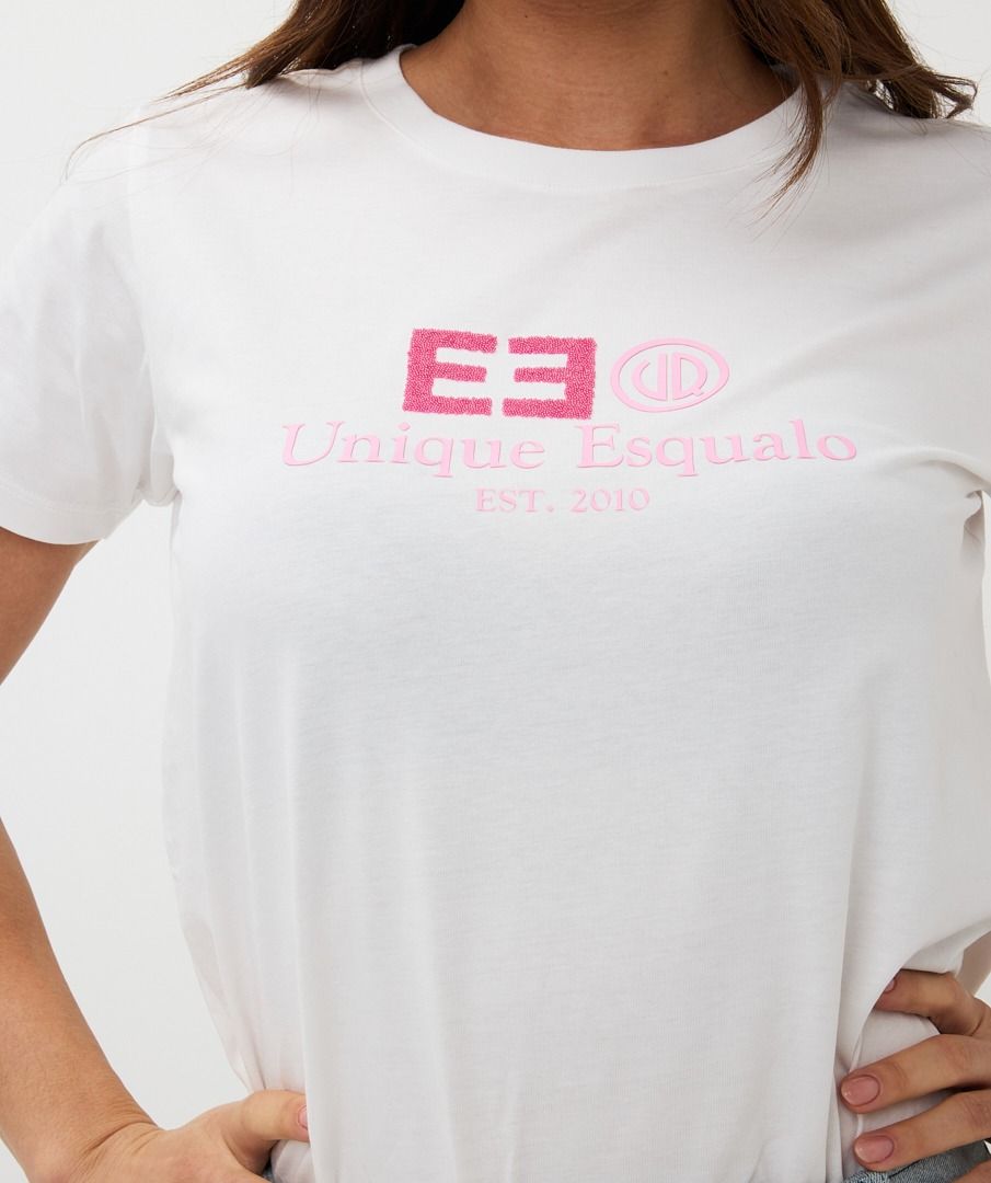 Esqualo T-shirt Rubber Print “EE”