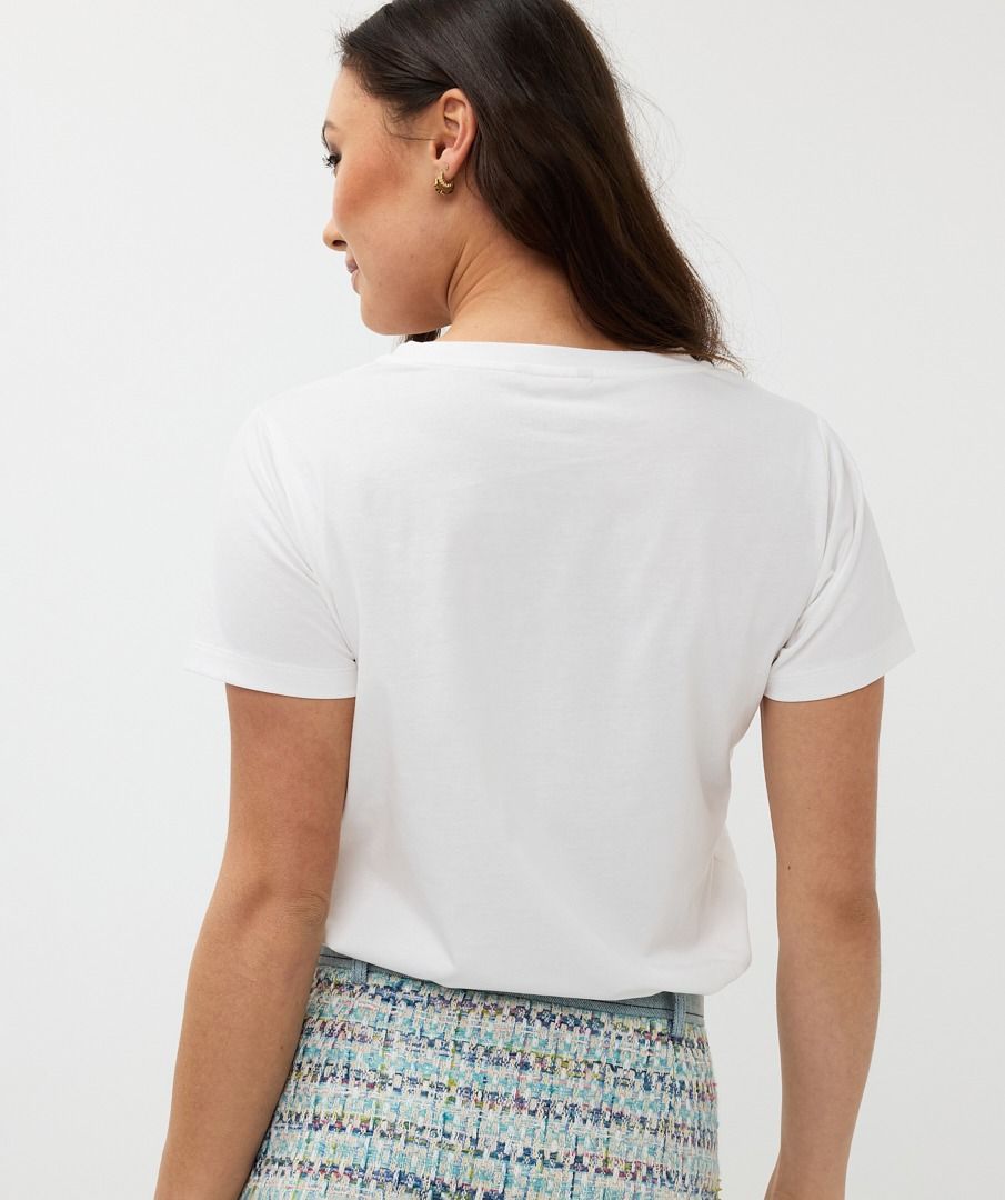 Esqualo T-shirt Rubber Print “EE”