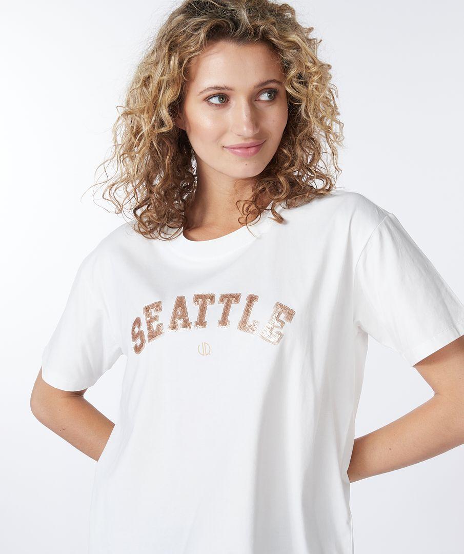 Esqualo T-shirt Sequins "Seattle"