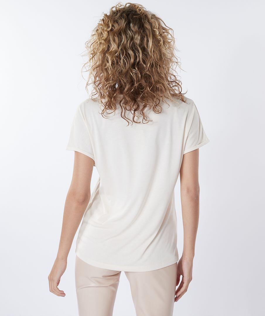 Esqualo T-shirt Turn Up Sleeve