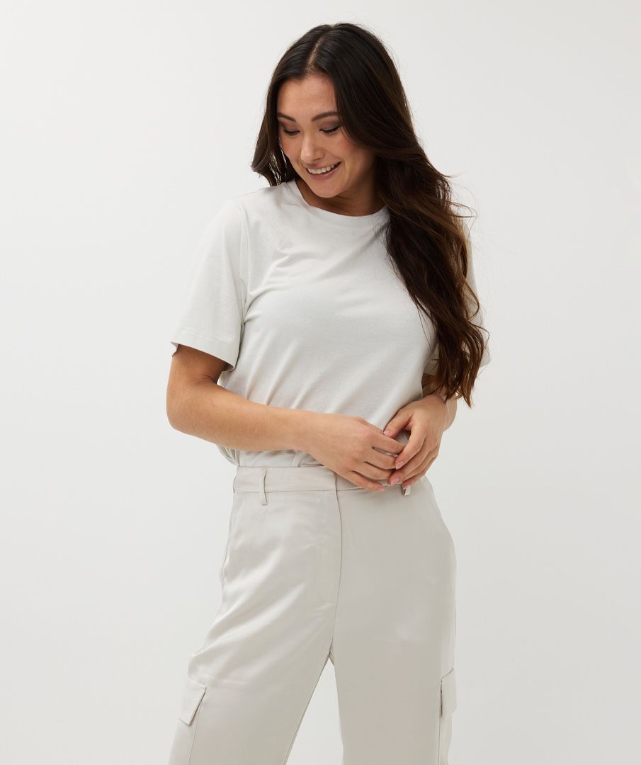 esqualo T-shirt wide fit lurex