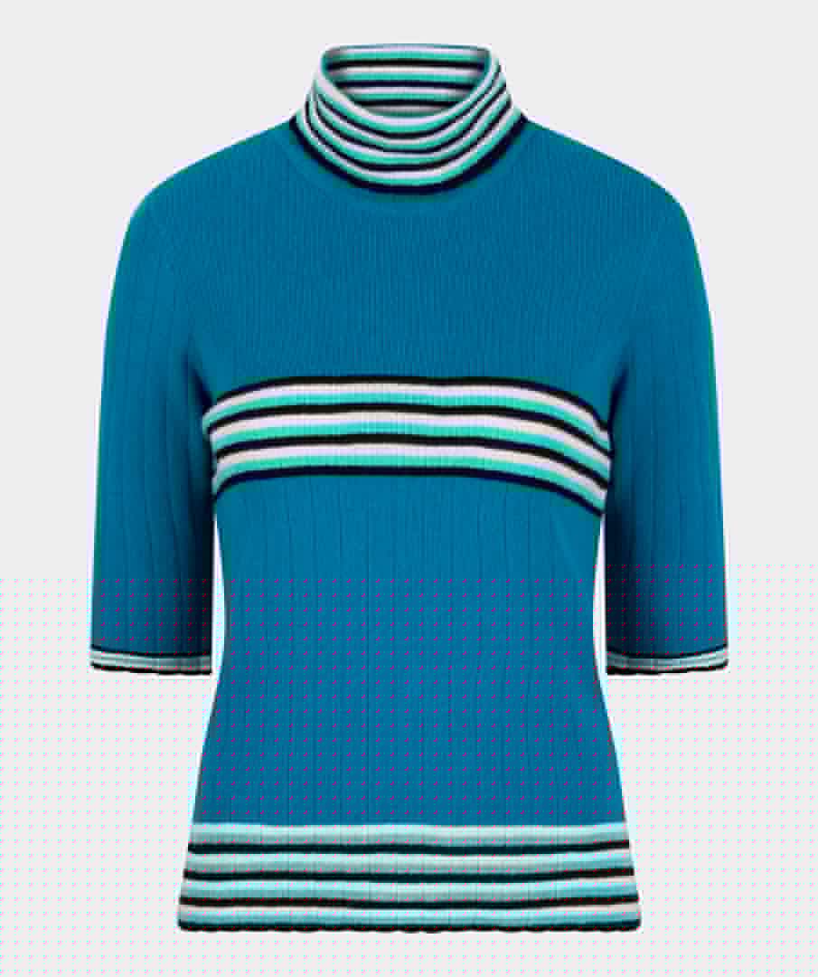 Esqualo Top Col Scalloped Edges