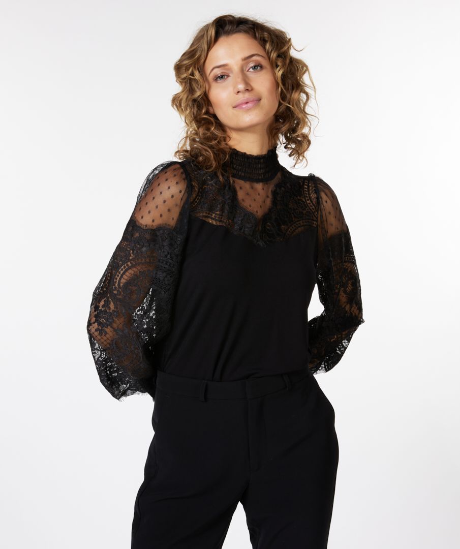 esqualo Top fancy lace