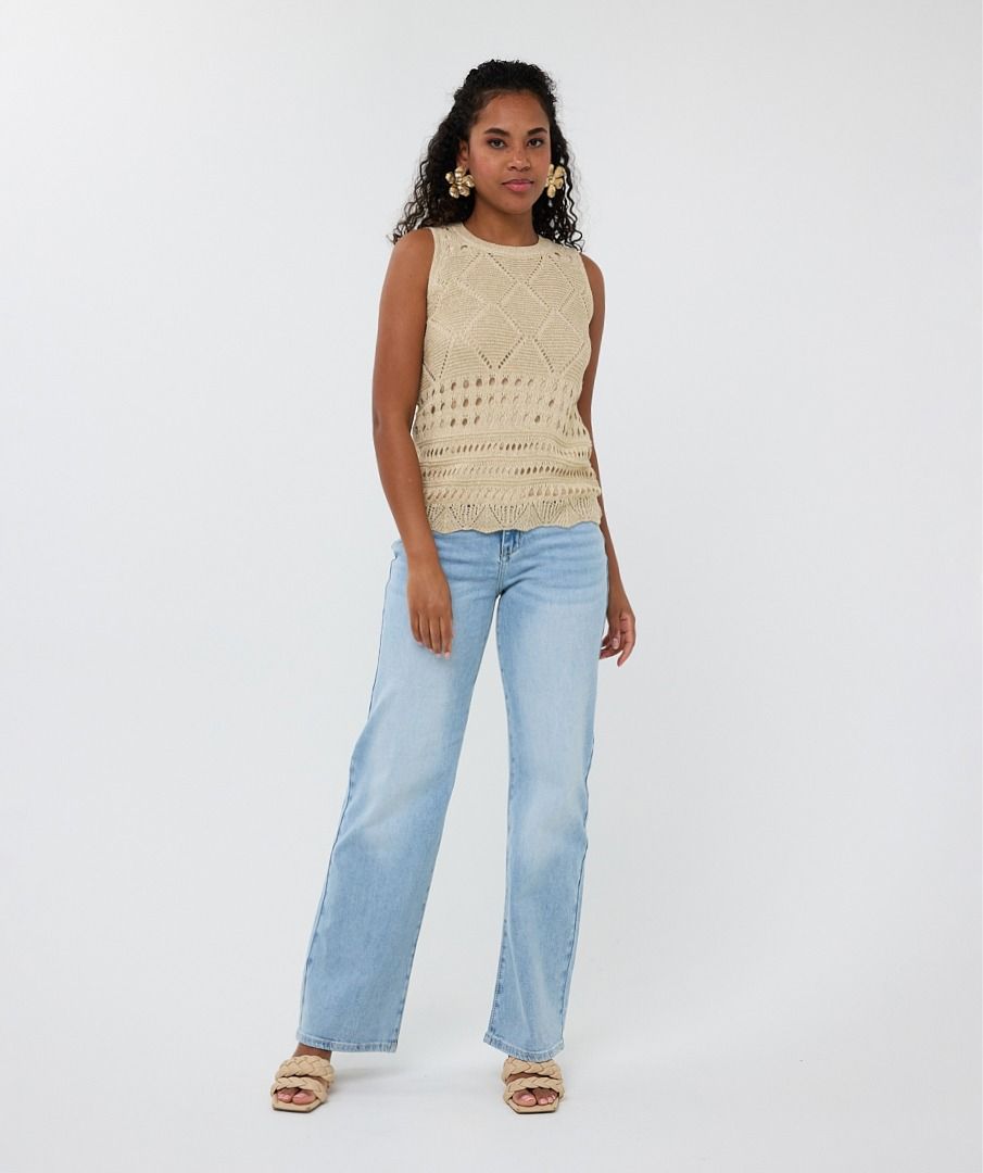 Esqualo Top Fancy Open