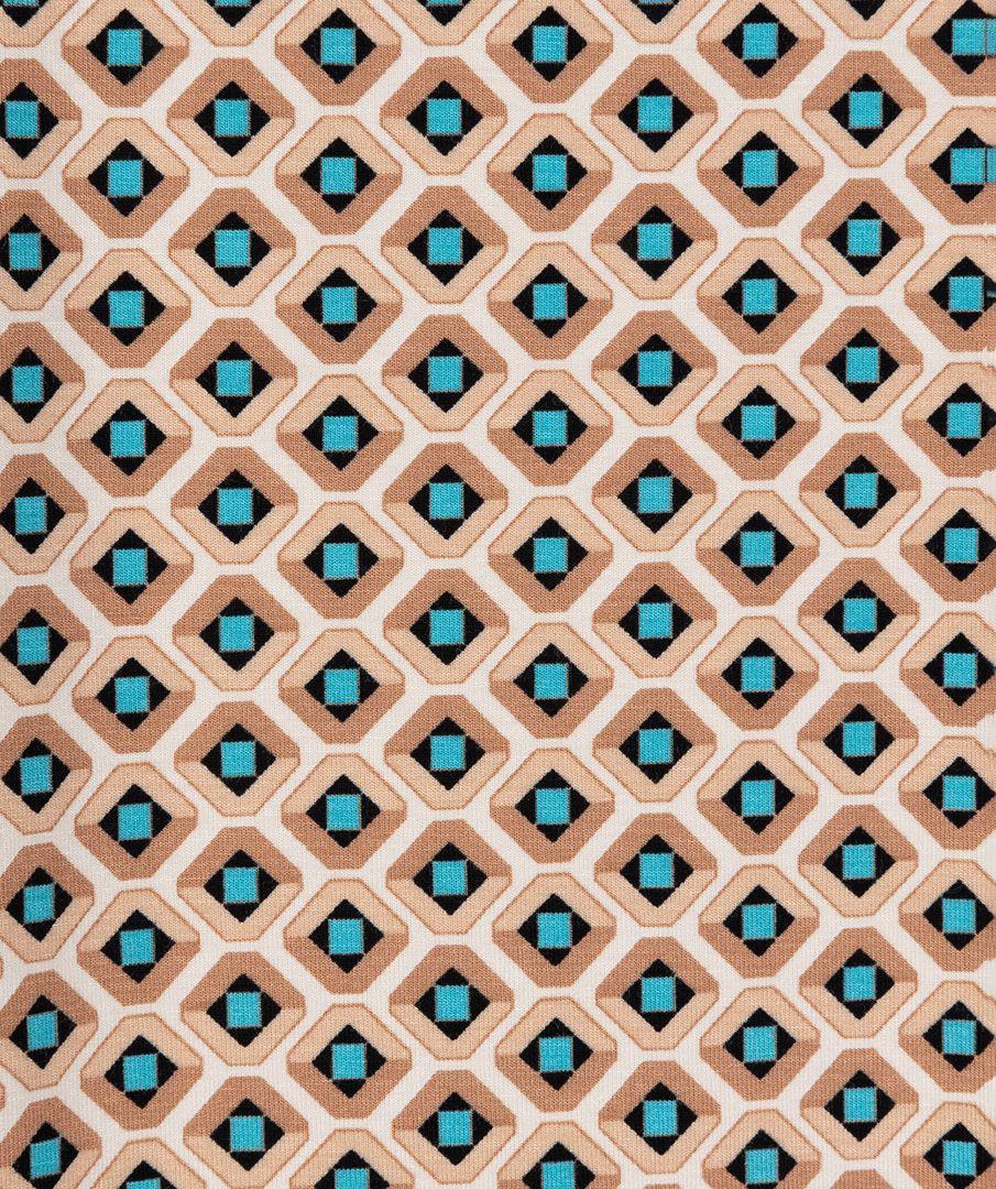 Esqualo Top Fancy Shldr Graphic Roots