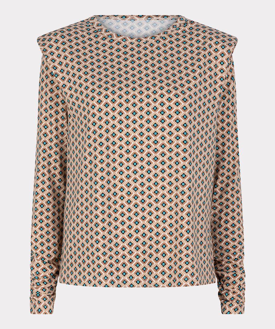 esqualo Top fancy shldr Graphic Roots