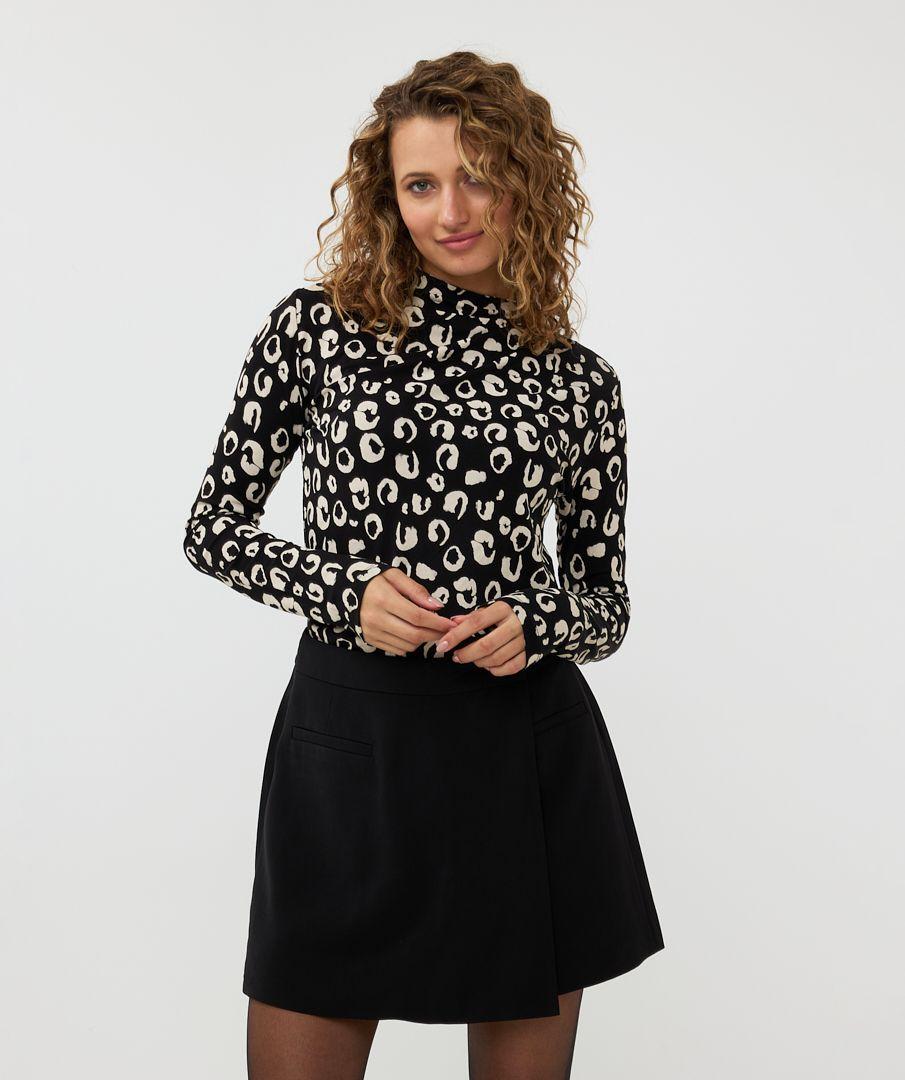 Esqualo Top Gathered Shldr Wilderness