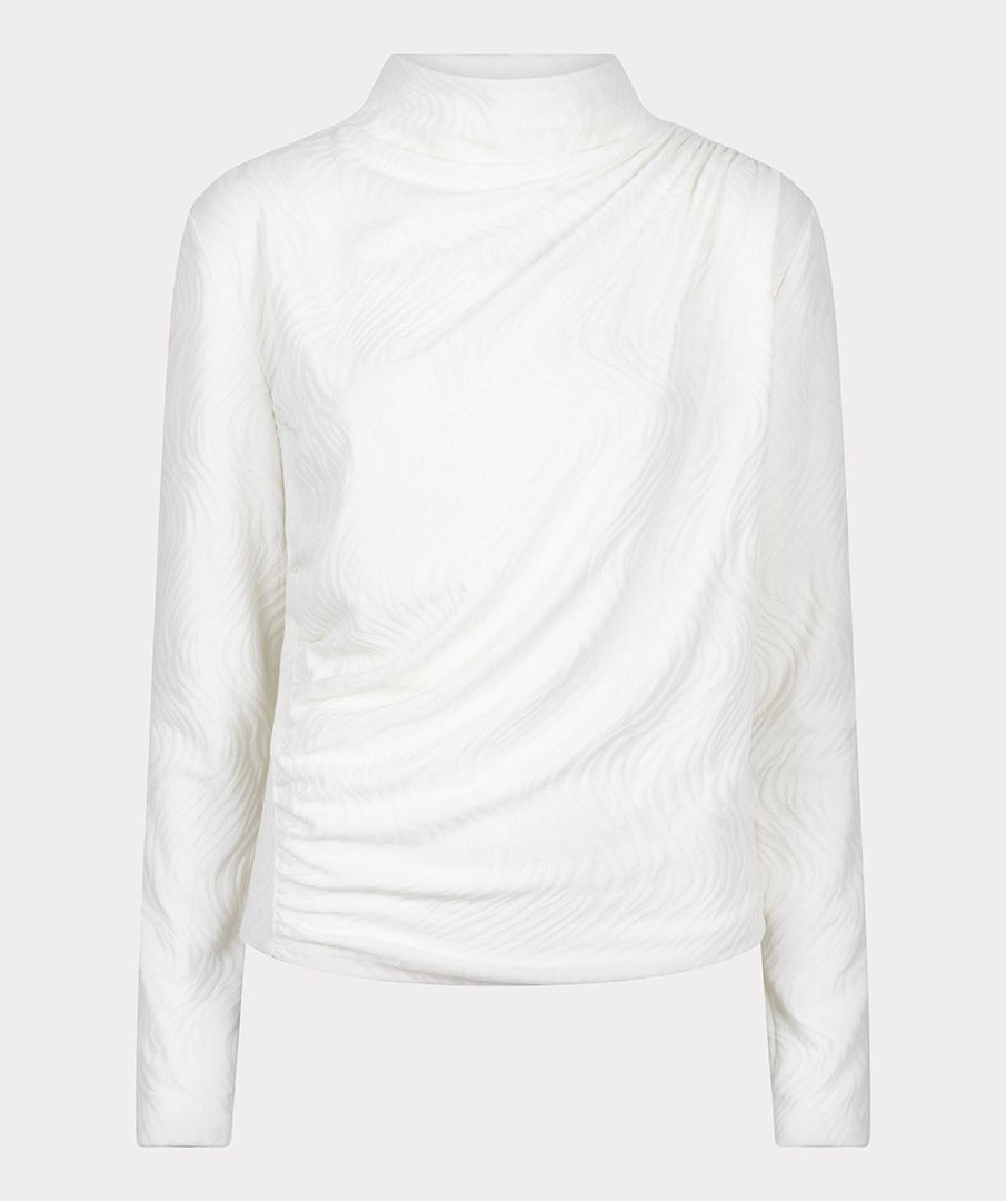 Esqualo Top L/slve Burn Out Animal