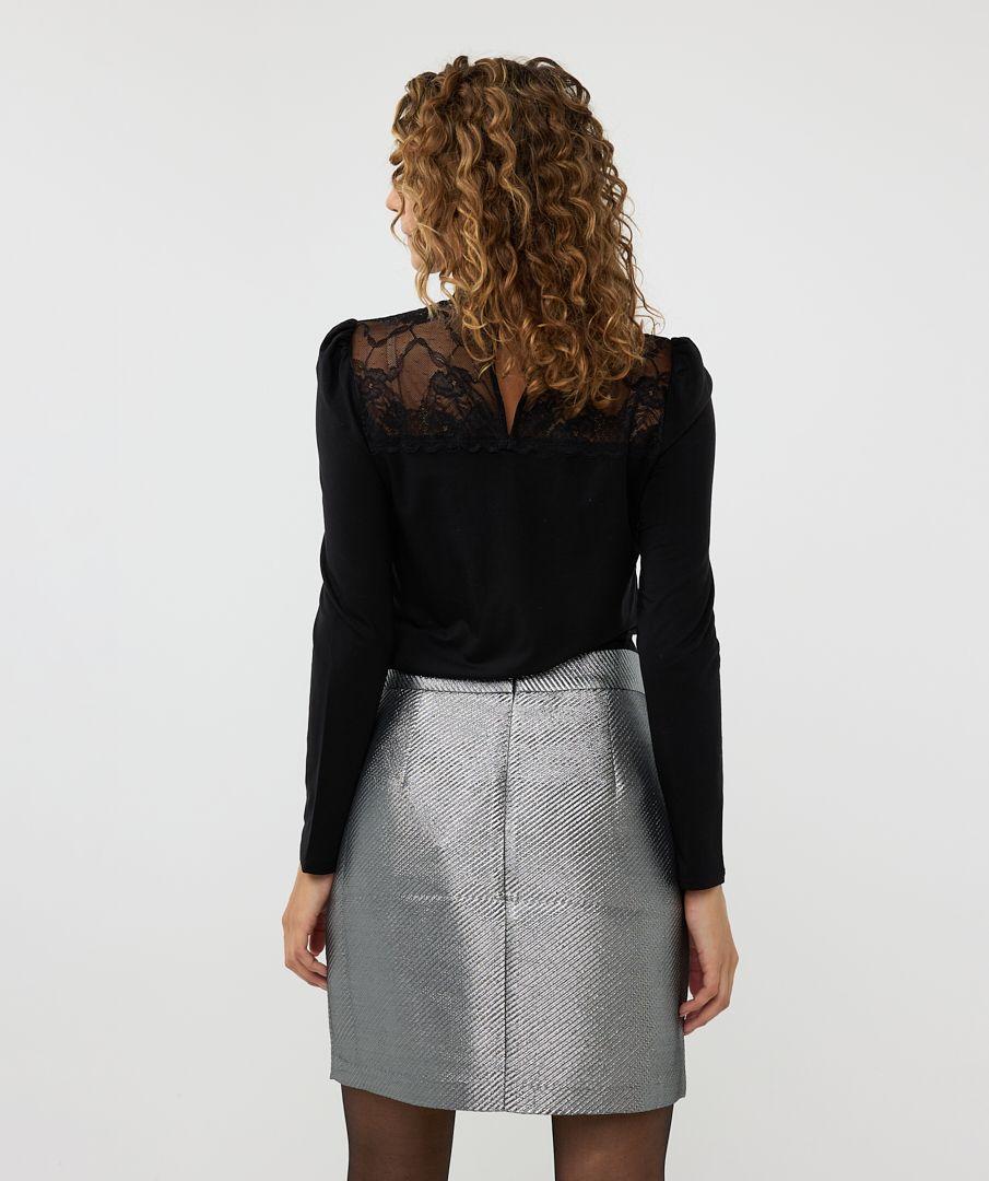 Esqualo Top Lace Collar SJ