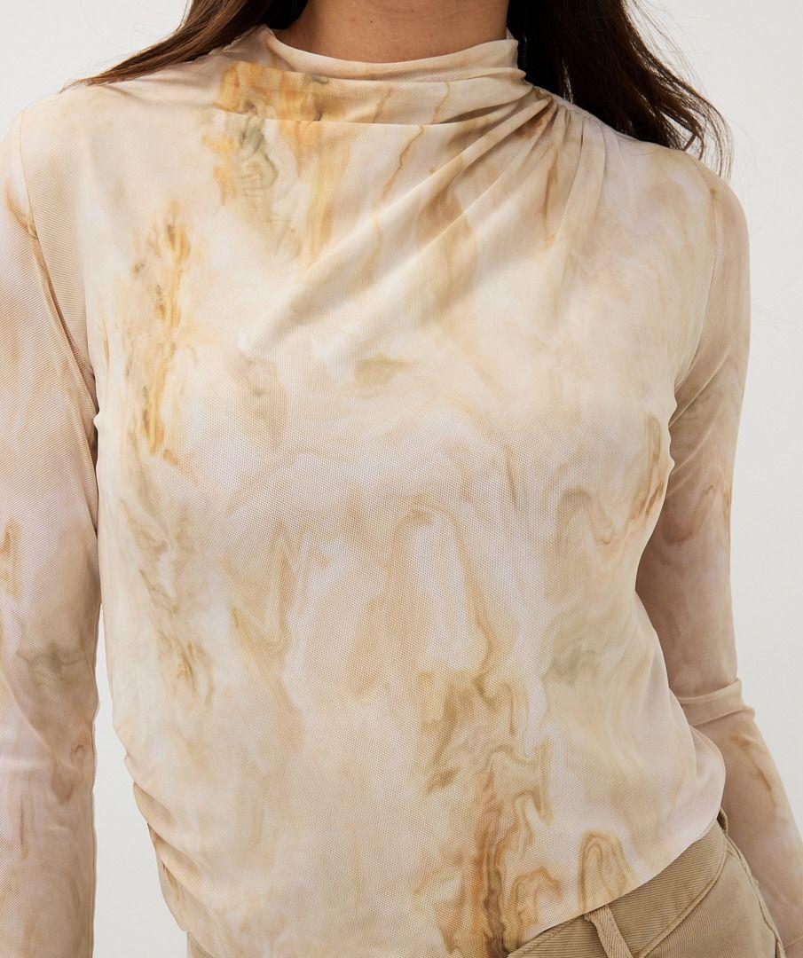 Esqualo Top Marble Mesh
