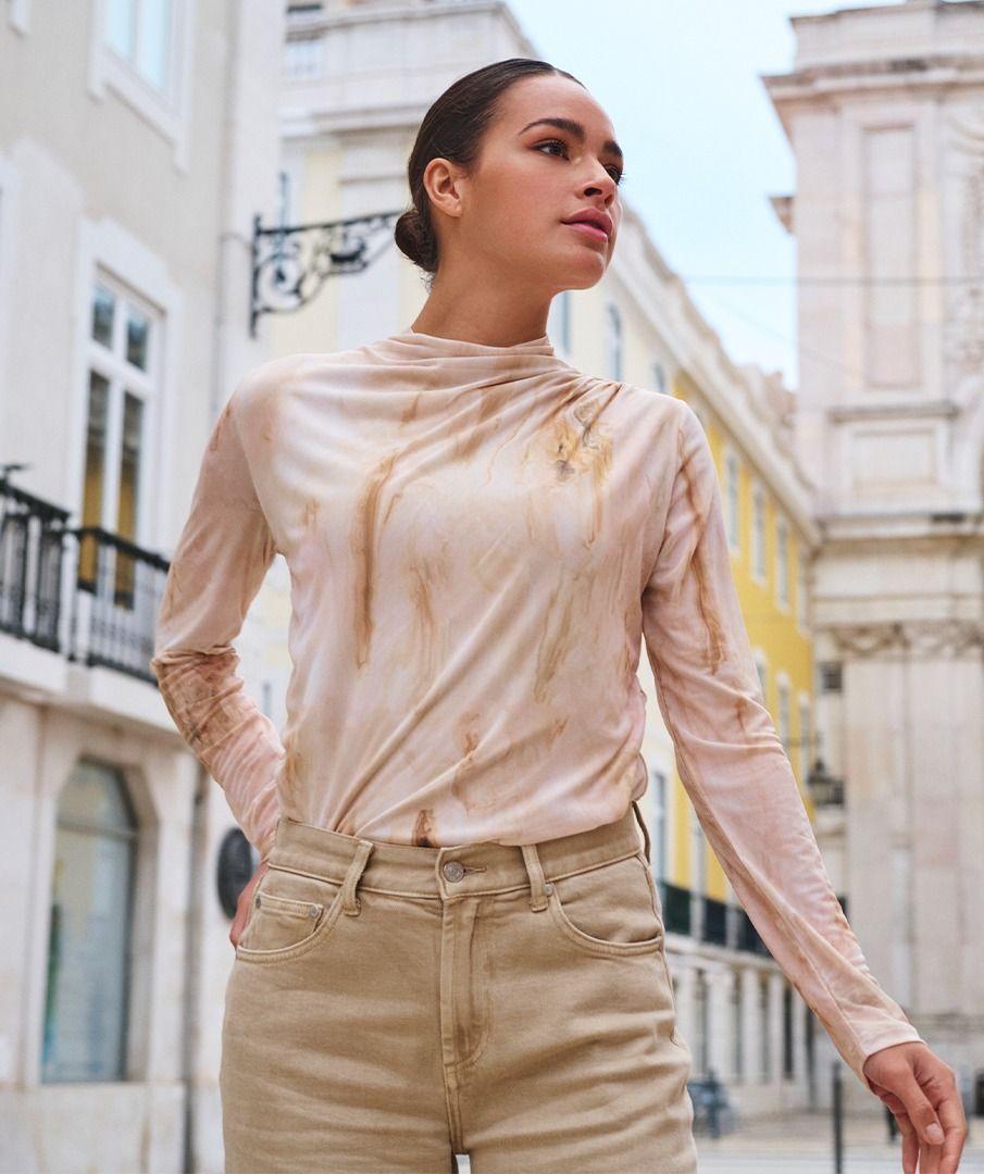 esqualo Top marble mesh