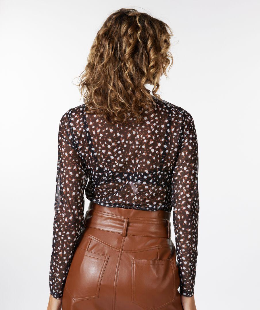 Esqualo Top Mesh Animal Steps