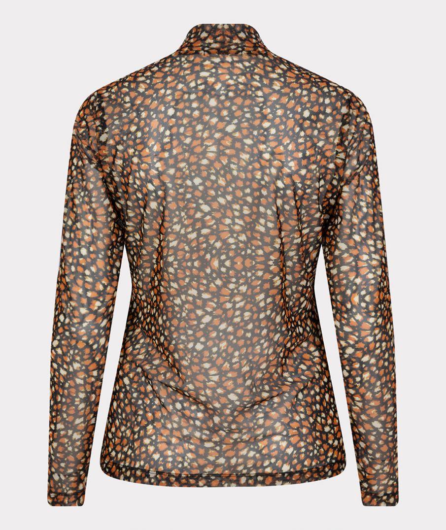 Esqualo Top Mesh Wild Print