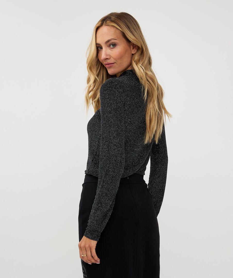 Esqualo Top Metallic Fiber