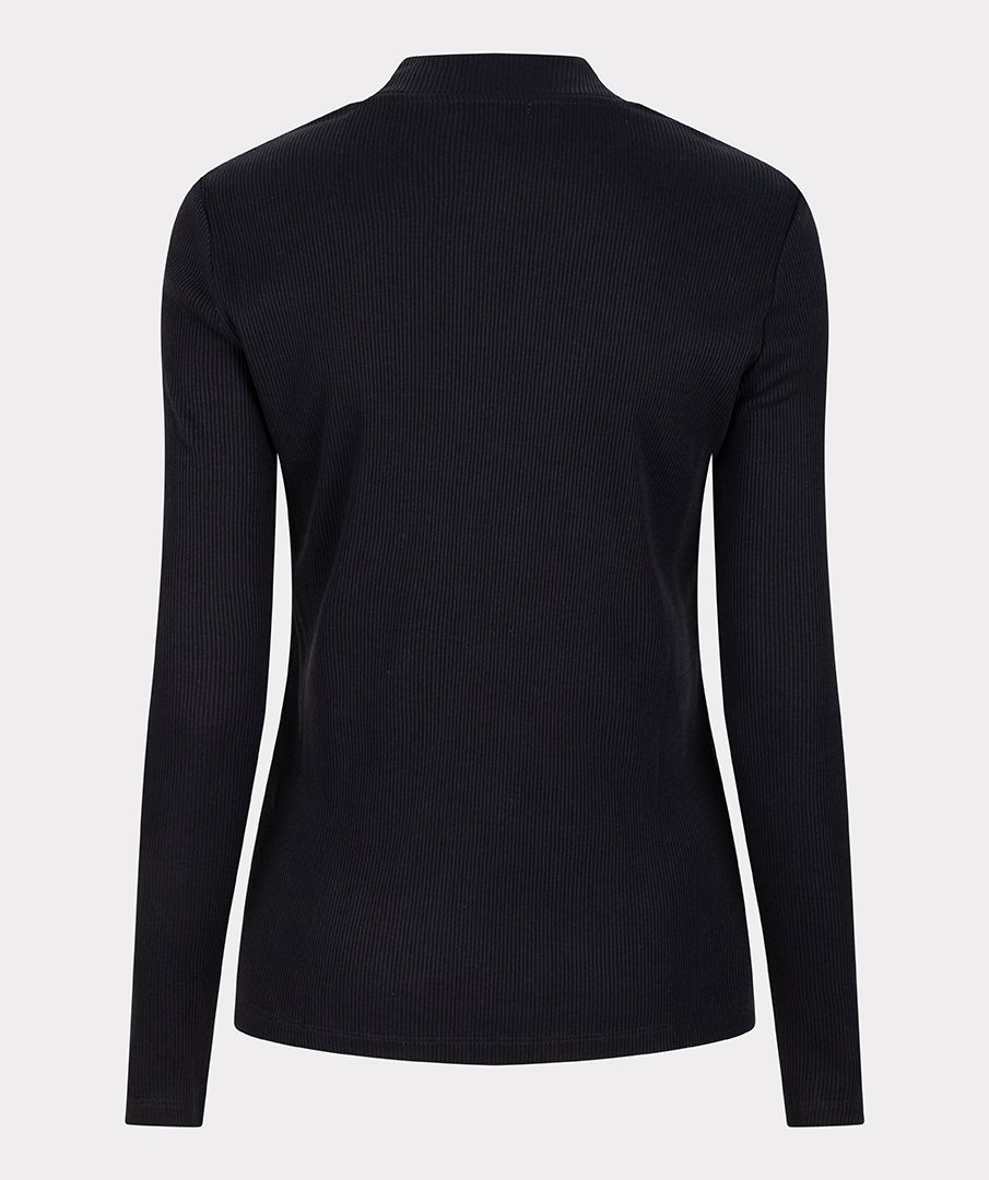 Esqualo Top Rib Long Slve