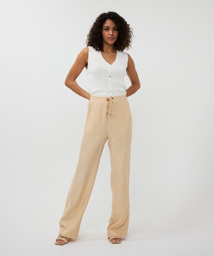 Esqualo Top V-neck Buttons