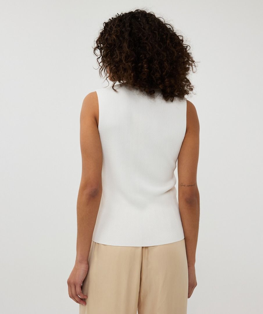 Esqualo Top V-neck Buttons