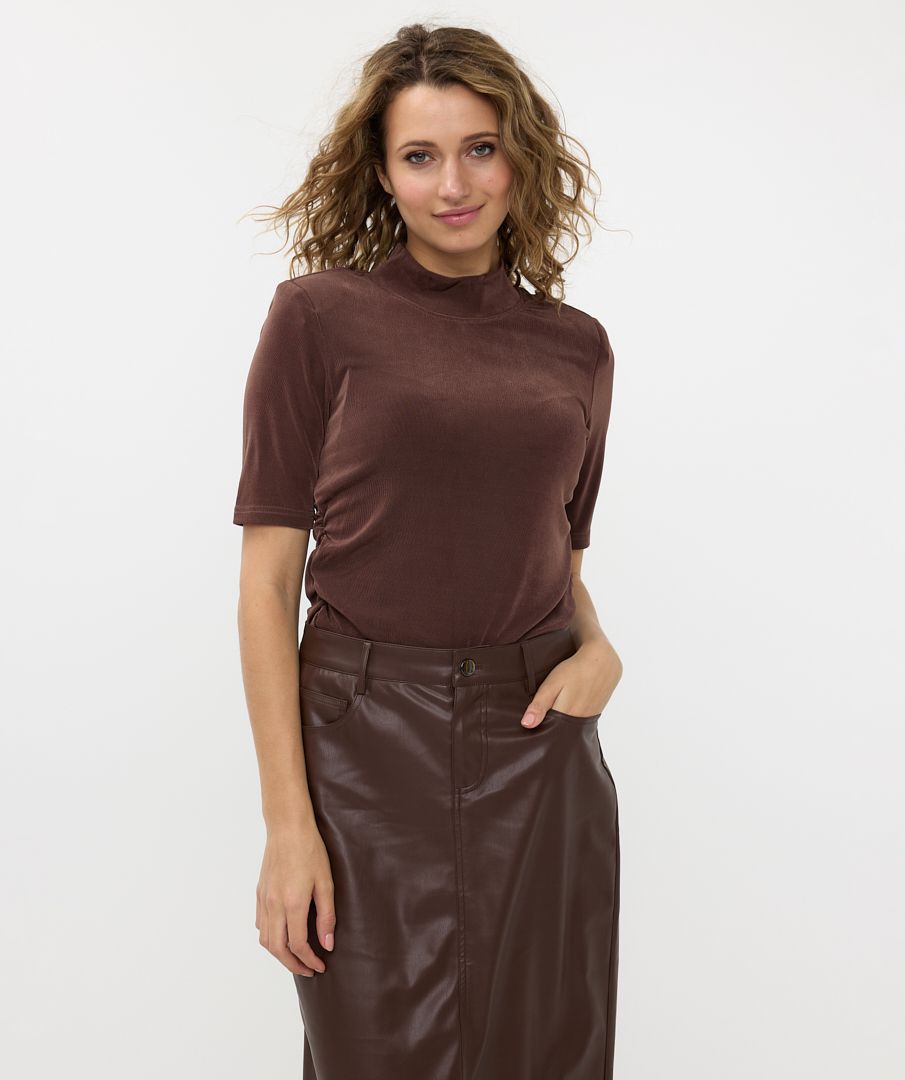 esqualo Top wrinkled waist