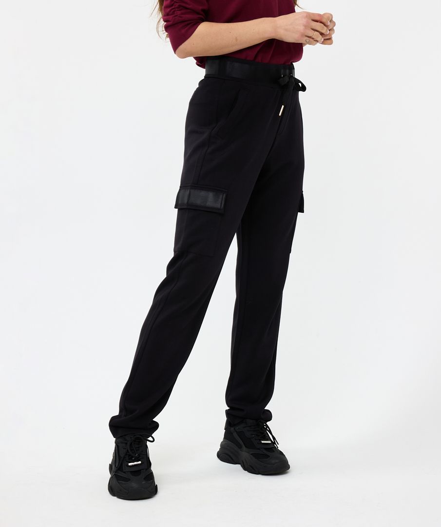 Esqualo Trouser Cargo Satin Modal