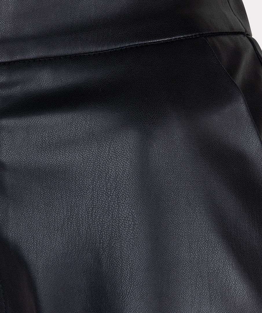 Esqualo Trouser Wide Vegan Leather