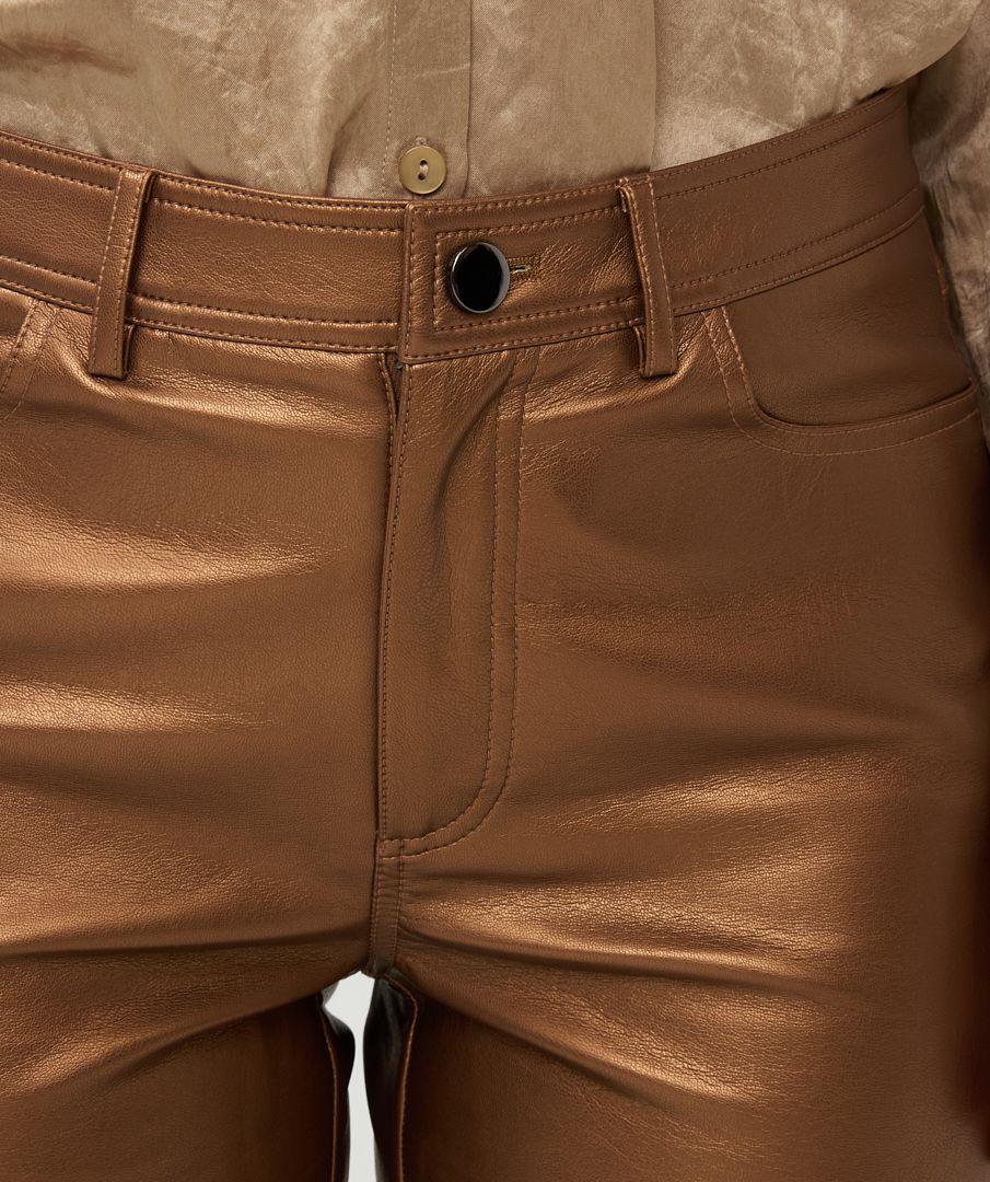 Esqualo Trousers 5 Pocket Vegan Leather