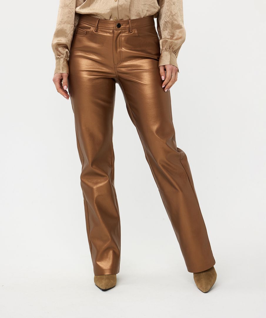 Esqualo Trousers 5 Pocket Vegan Leather