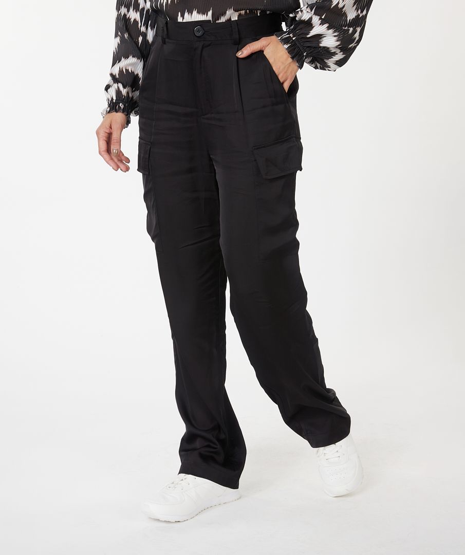 esqualo Trousers cargo sateen