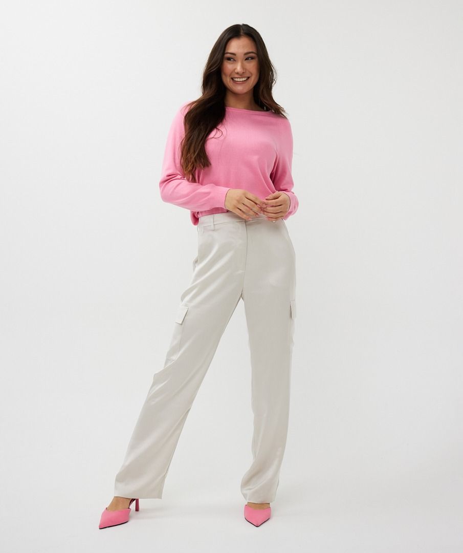 Esqualo Trousers Cargo Satin