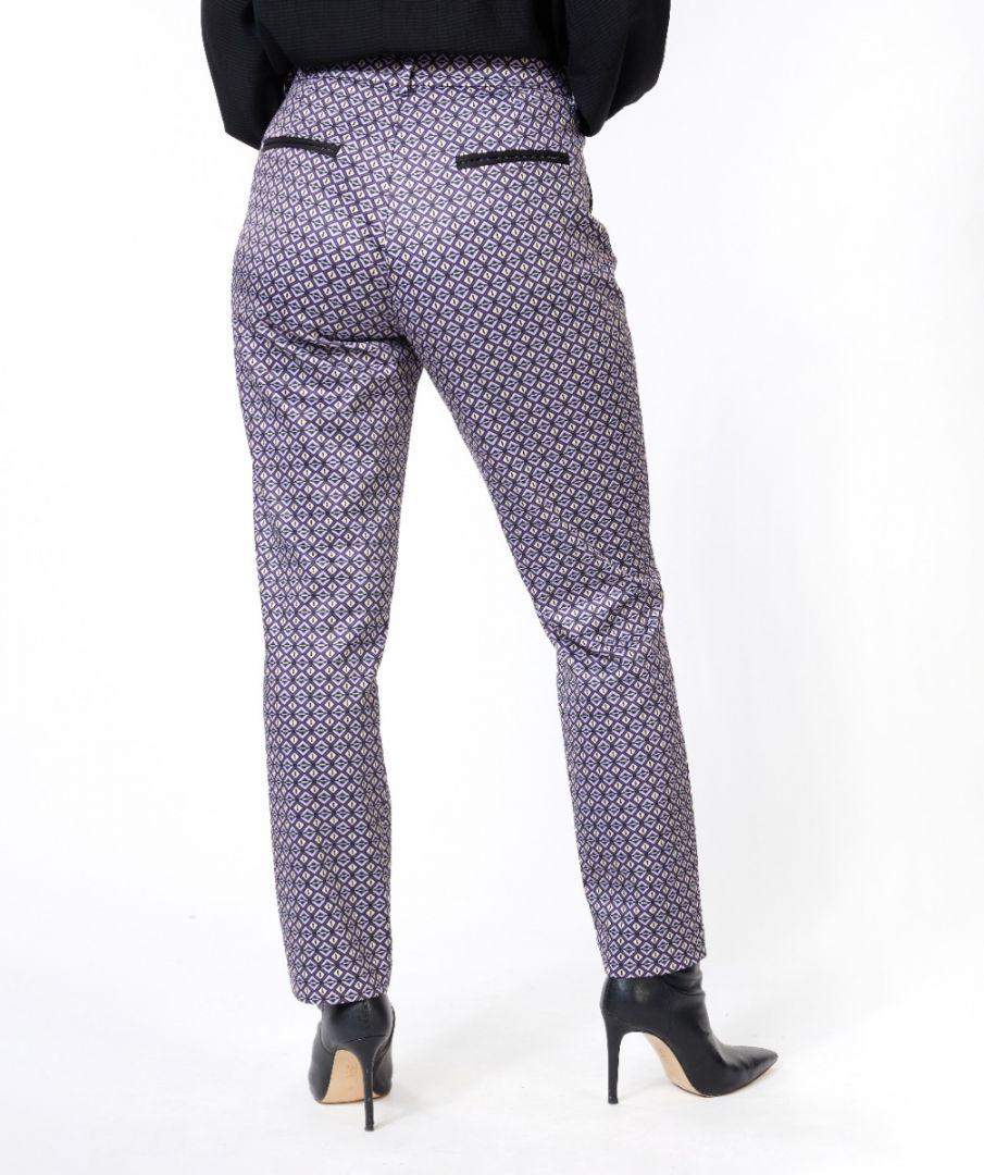 Esqualo Trousers Chino Graphic Earth