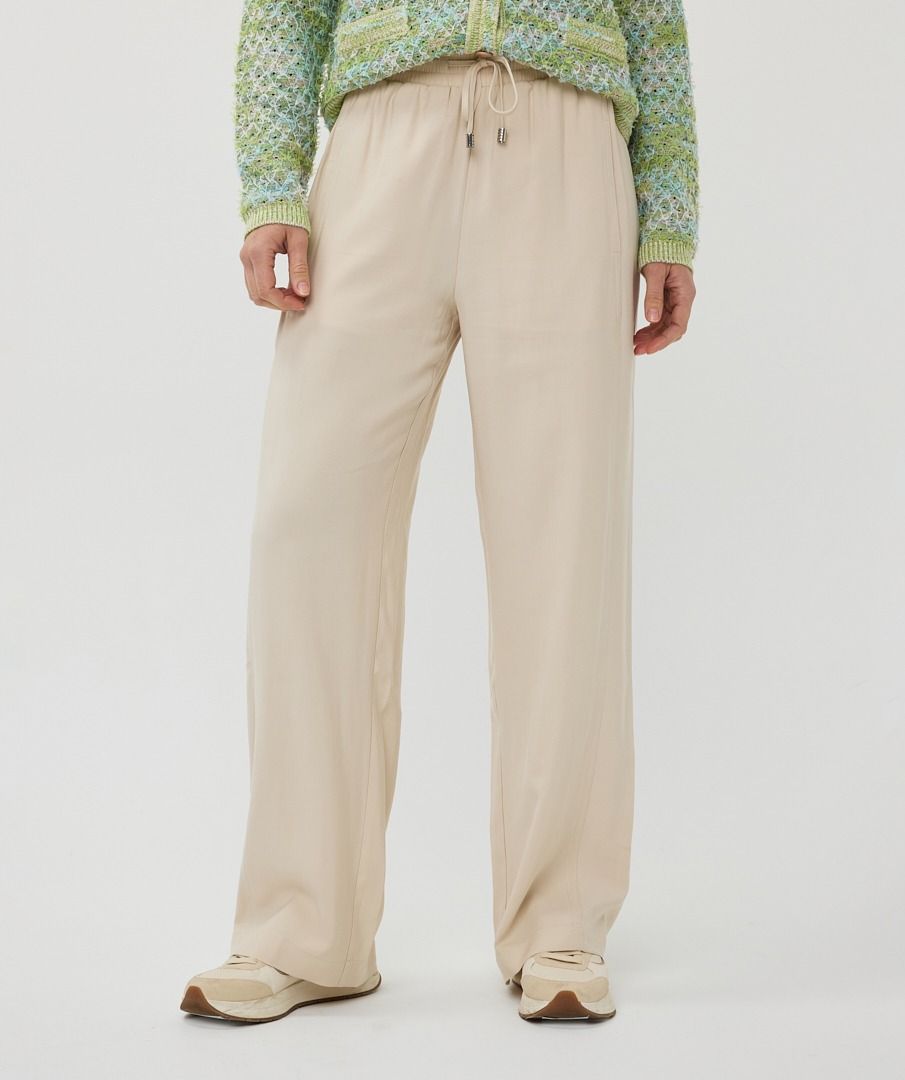 Esqualo Trousers Elastic WB Wide