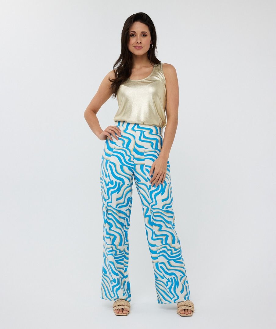 esqualo Trousers Electric Zebra