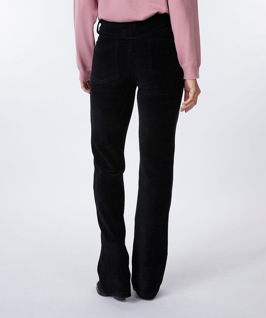 Esqualo Trousers Flair Rib Corduroy