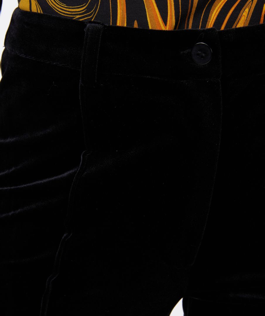 Esqualo Trousers Flair Velours