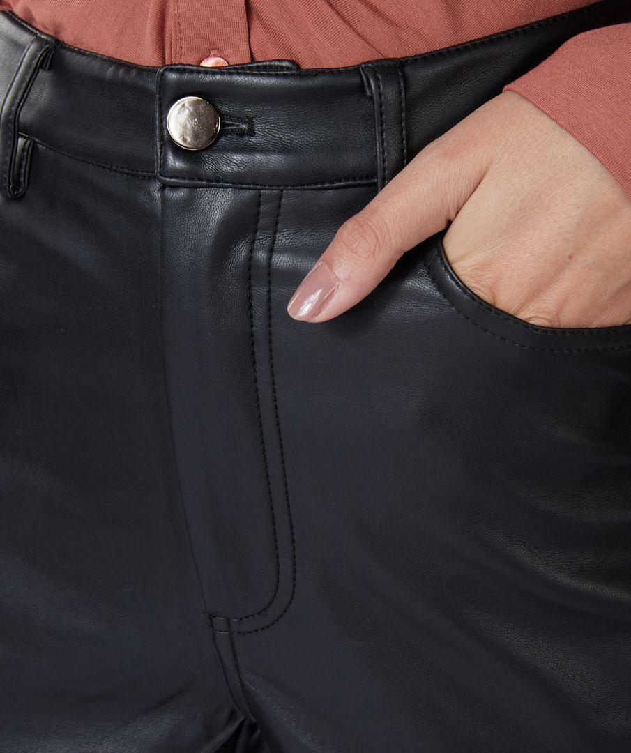 Esqualo Trousers Flared Split PU