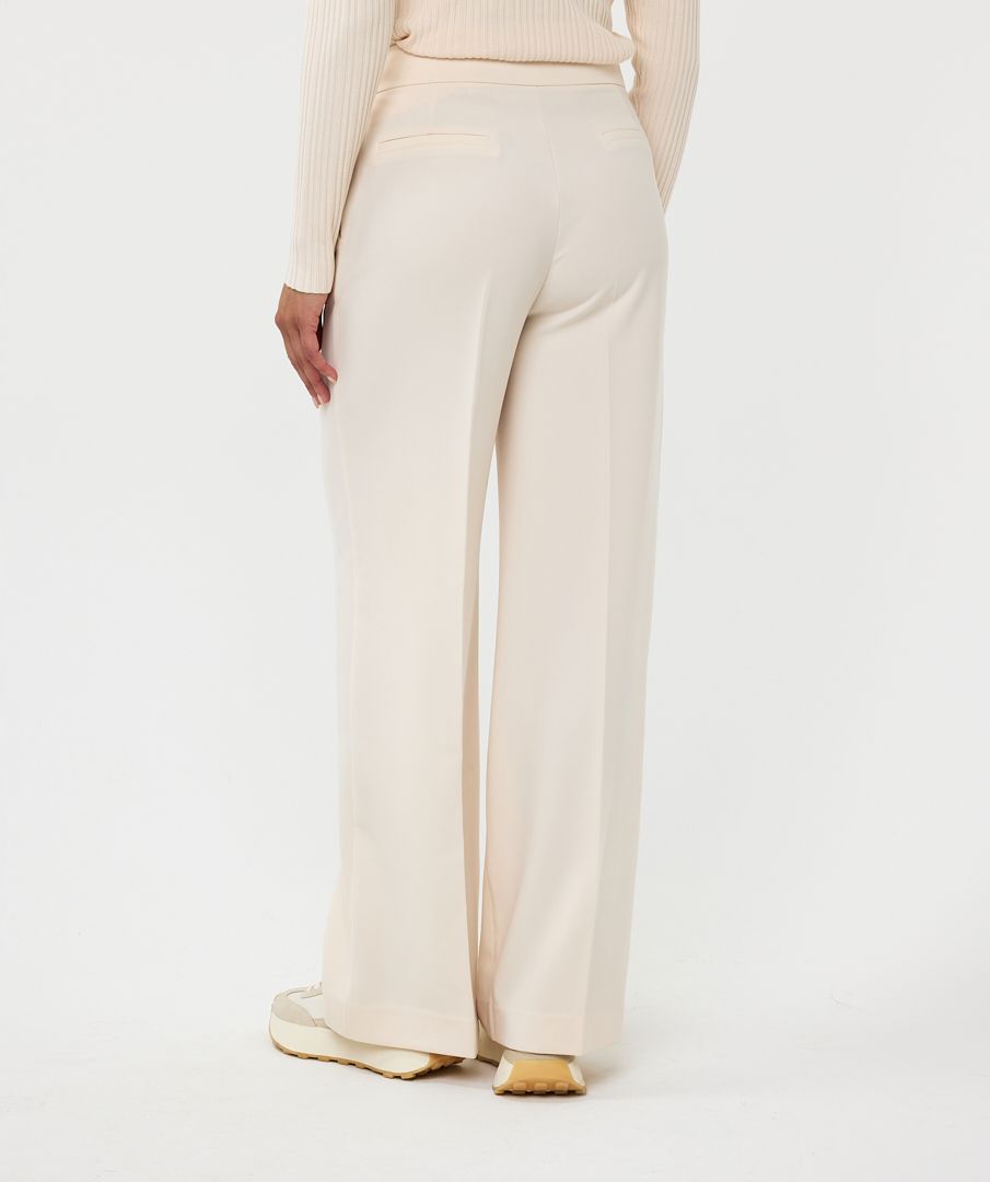 Esqualo Trousers High Waist Wide City