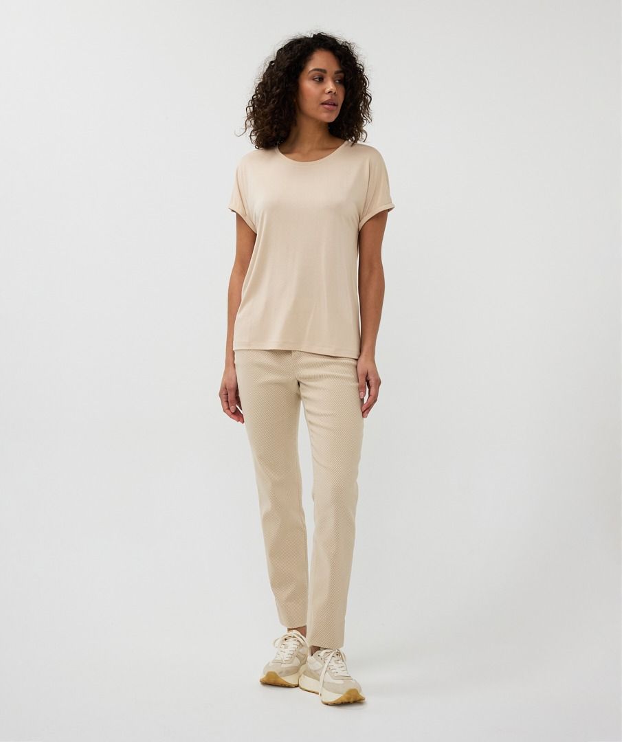 esqualo Trousers jacquard square