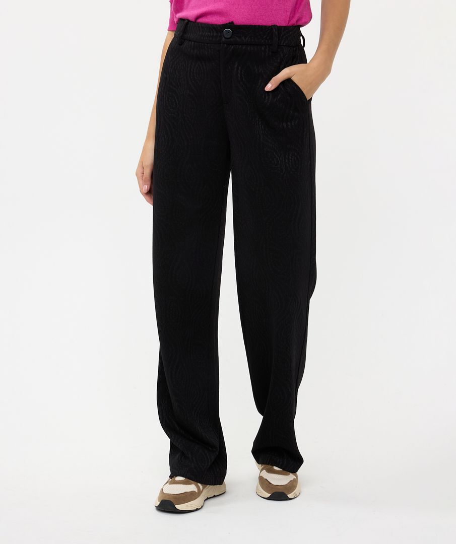 Esqualo Trousers Jacquard Stretch