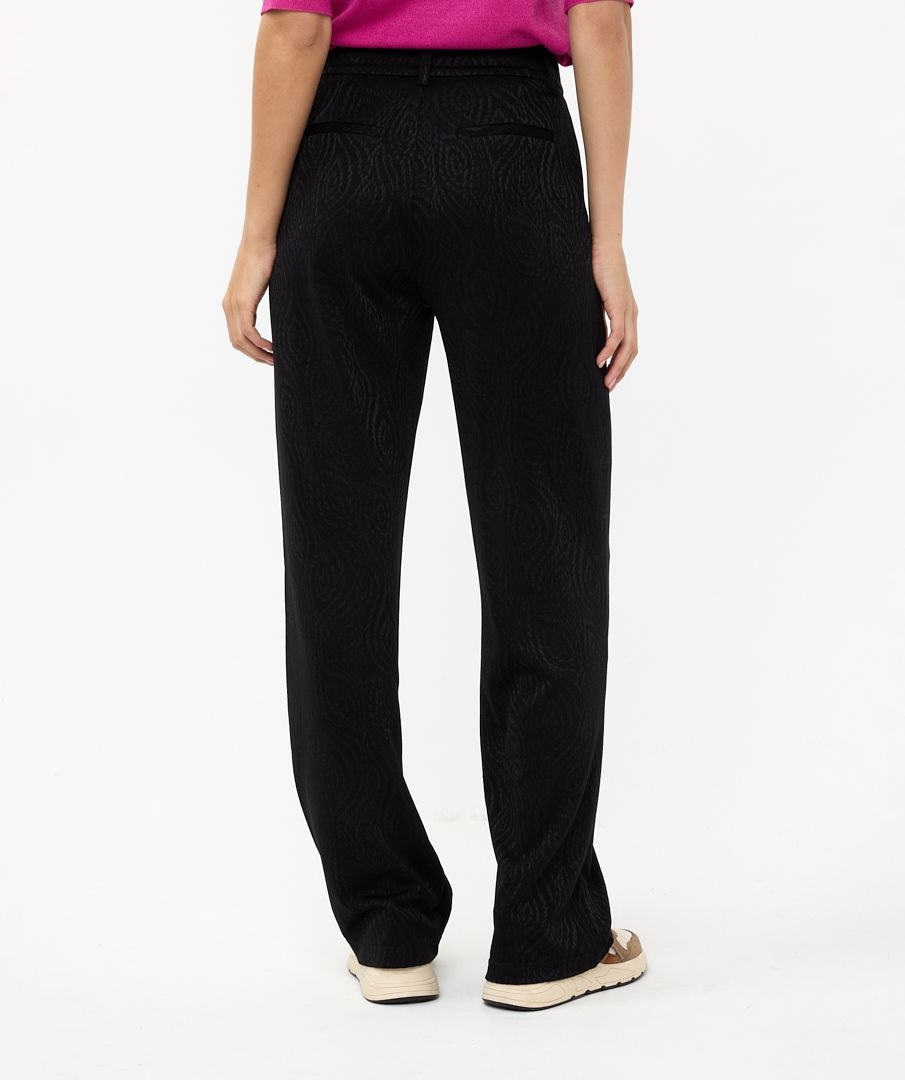 Esqualo Trousers Jacquard Stretch
