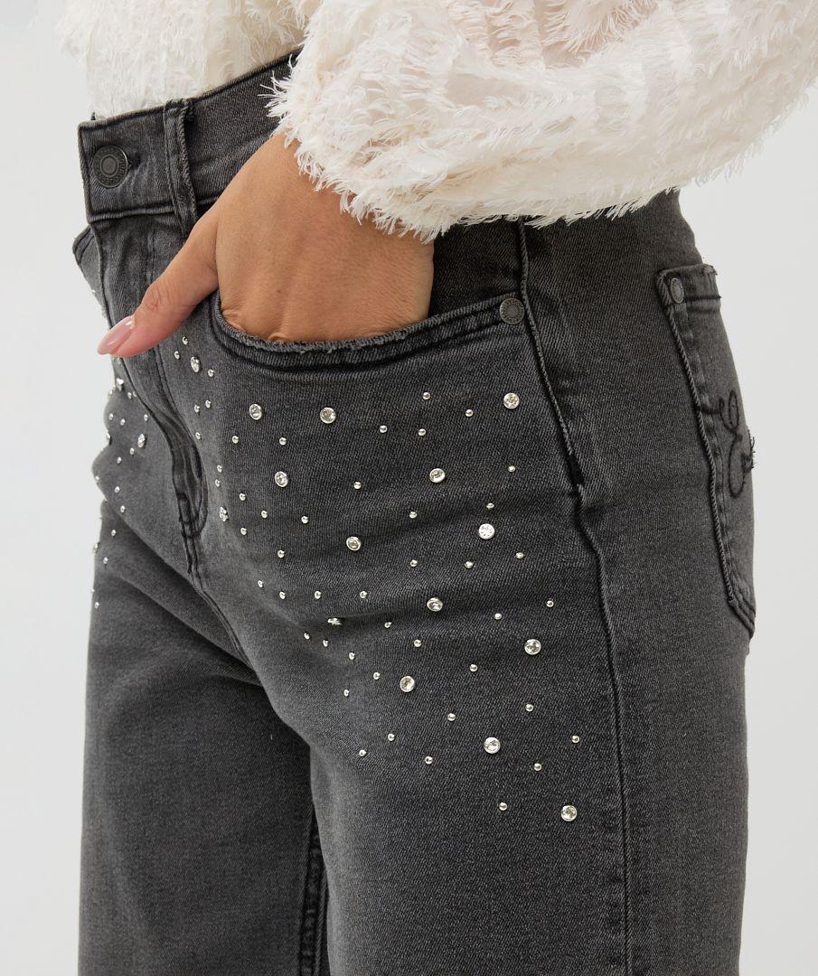 Esqualo Trousers Jeans Embellishment