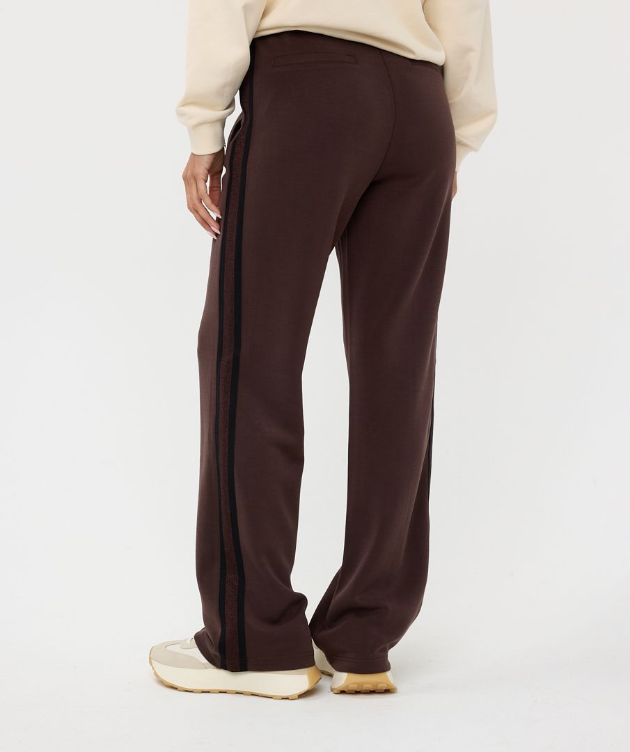 Esqualo Trousers Lurex Tape Modal