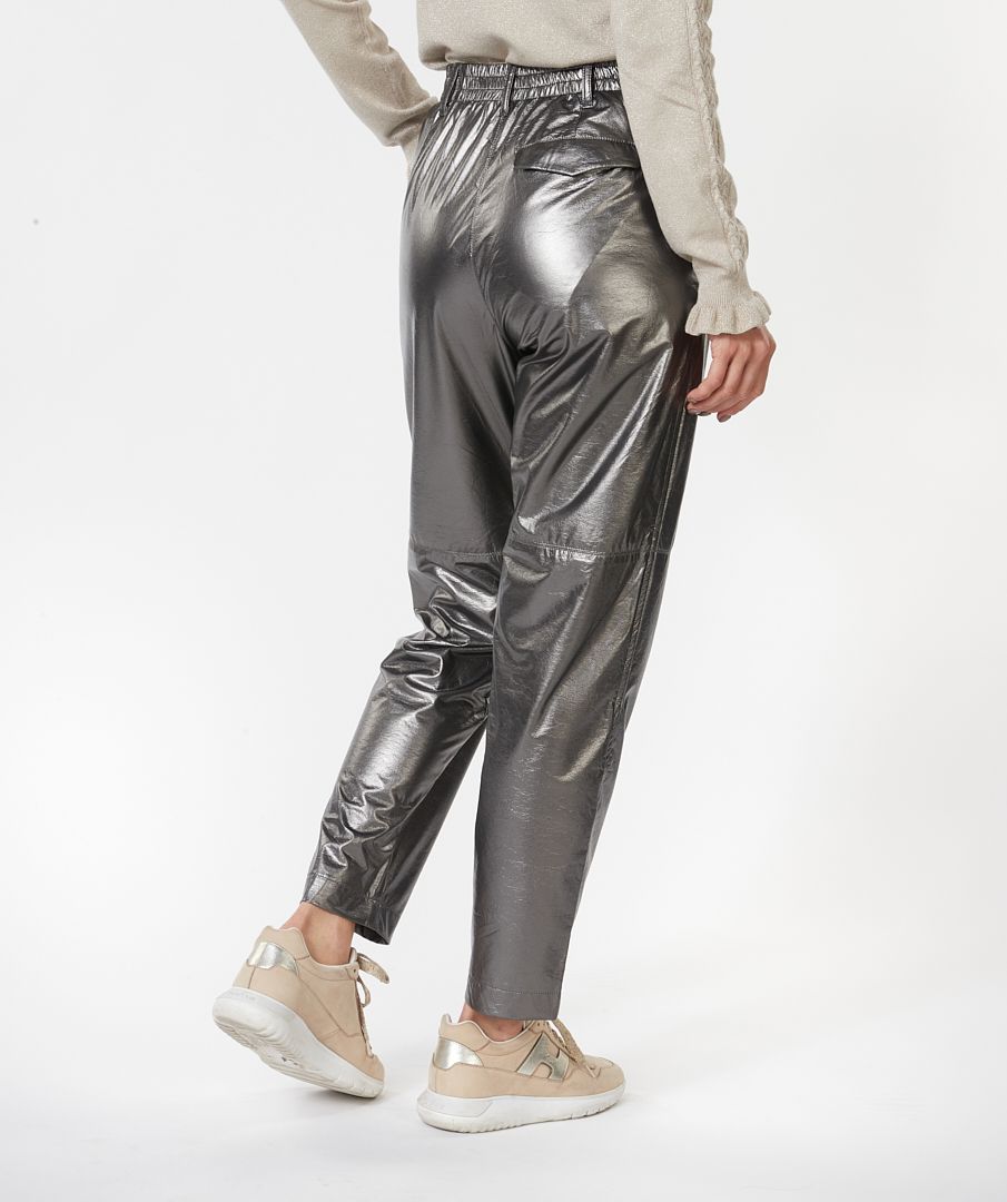 Esqualo Trousers Metallic PU