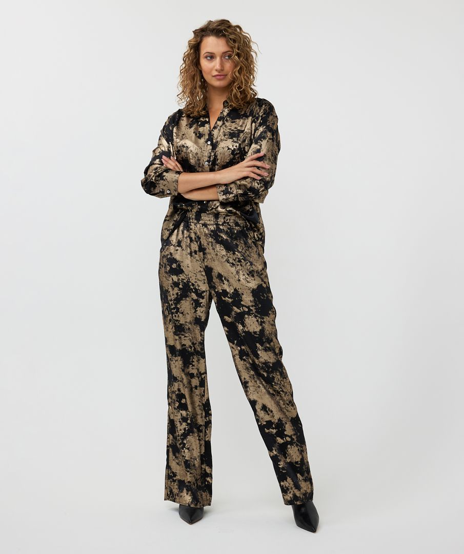 Esqualo Trousers Palazzo Lamee