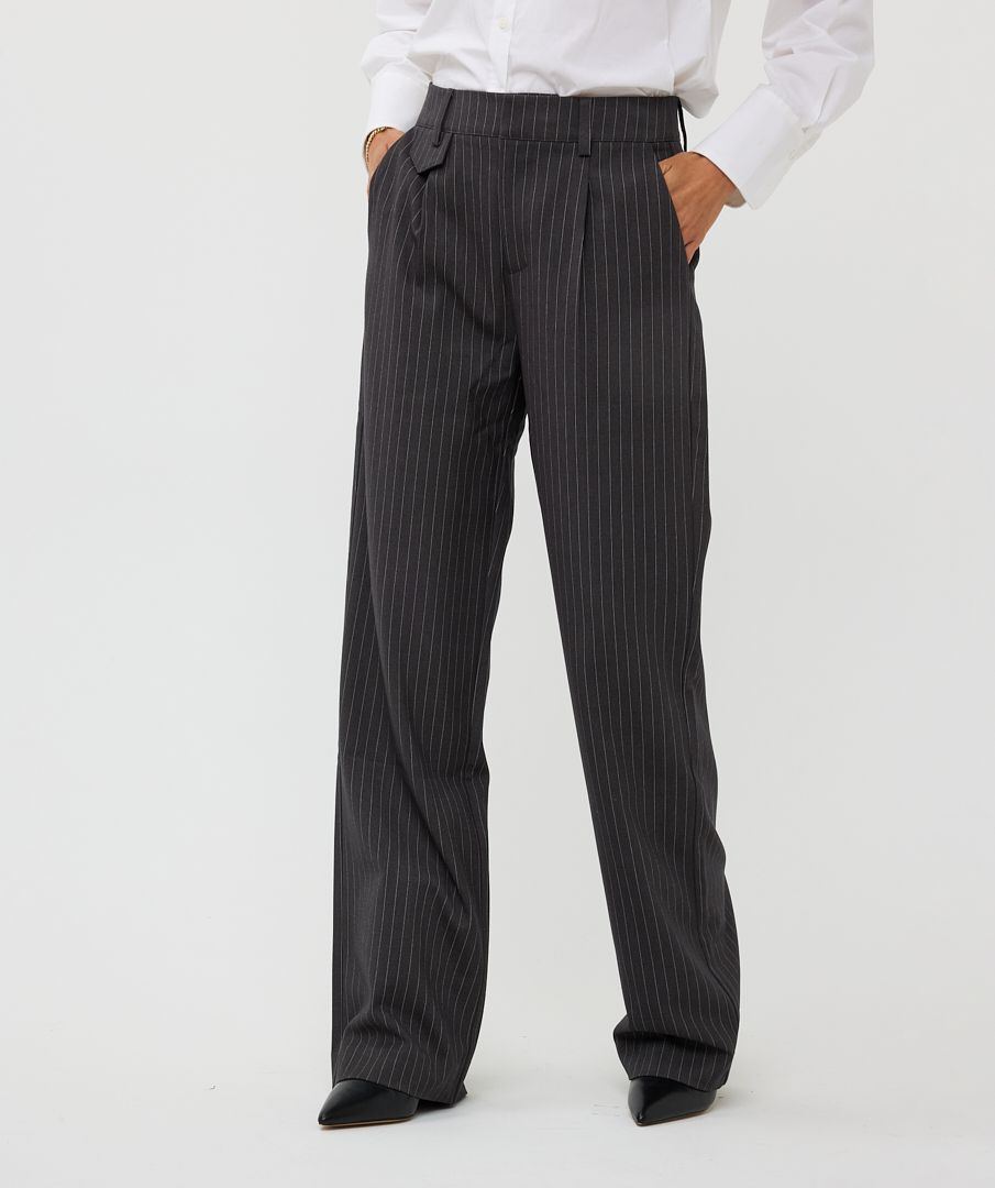 Esqualo Trousers Pinstripe