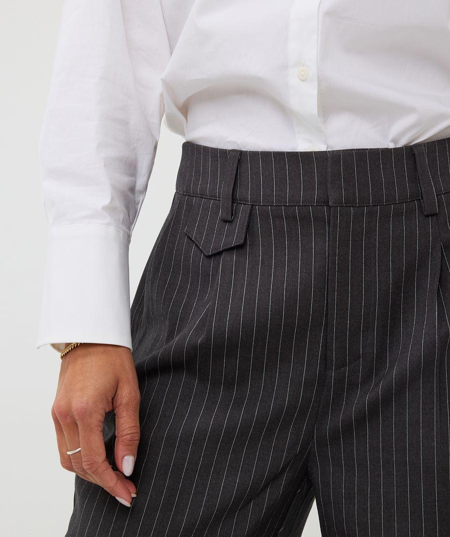 Esqualo Trousers Pinstripe